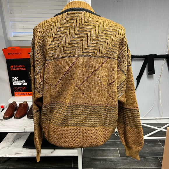 Pronto Uomo Men’s Sweater Vintage - Picture 2 of 4